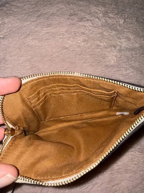 Coach White Wristlet - Image 4