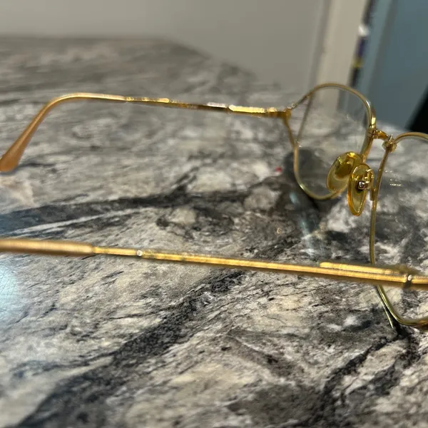 Elegant Gold Frame Glasses - Image 7