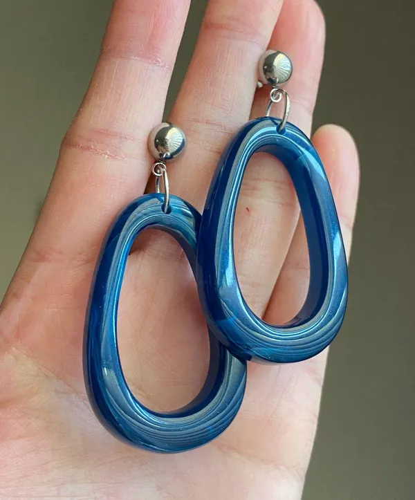 handmade unique dangle earrings - Image 4