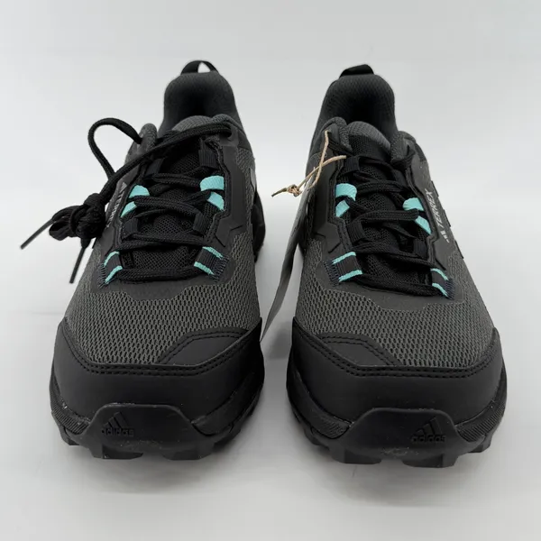 Adidas Terrex AX4 Gore-Tex Hiking Shoe Sneaker Women 5 Black‎ Gray Mint Tone NWB - Image 2