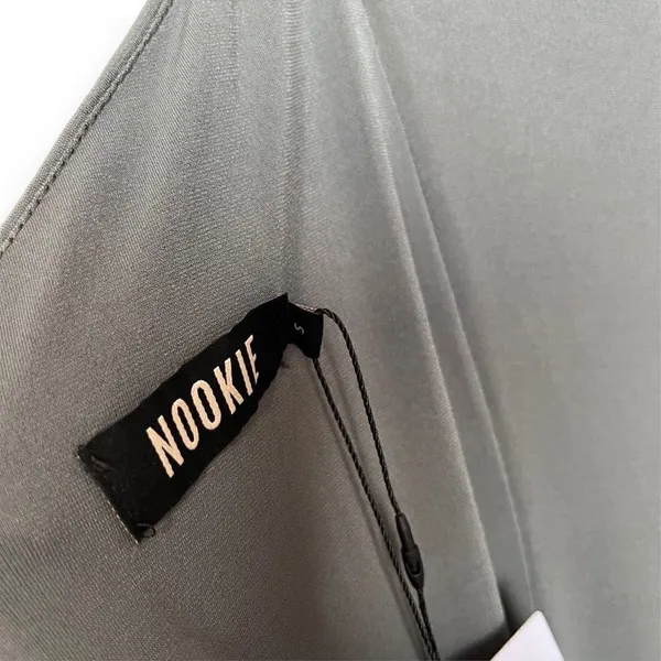 Nookie‎ Aria One Shoulder Gown in Khaki - Image 6