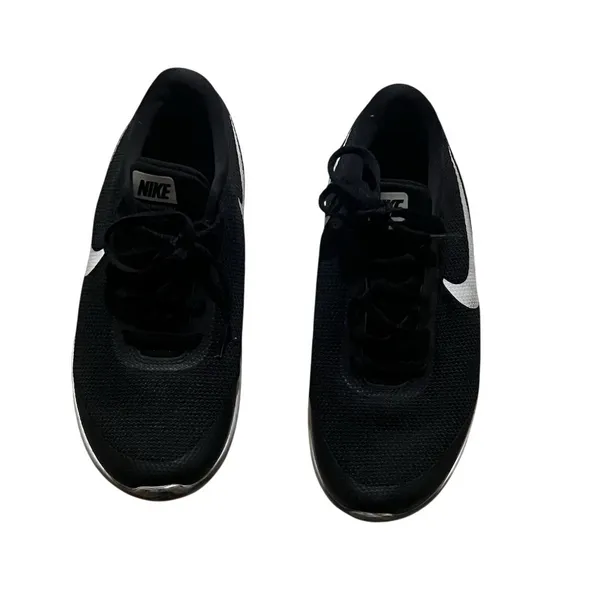 Nike Flex Experience RN 7 Womens Running Training Shoes Black White Swoosh - Image 2