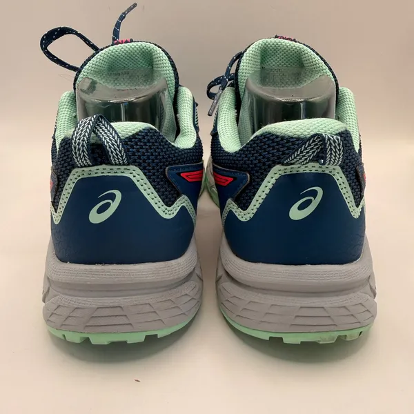 Asics Gel-Venture 8 Womens Navy Teal Pink Trail Running Shoes 1012B230 Size 10 - Image 7