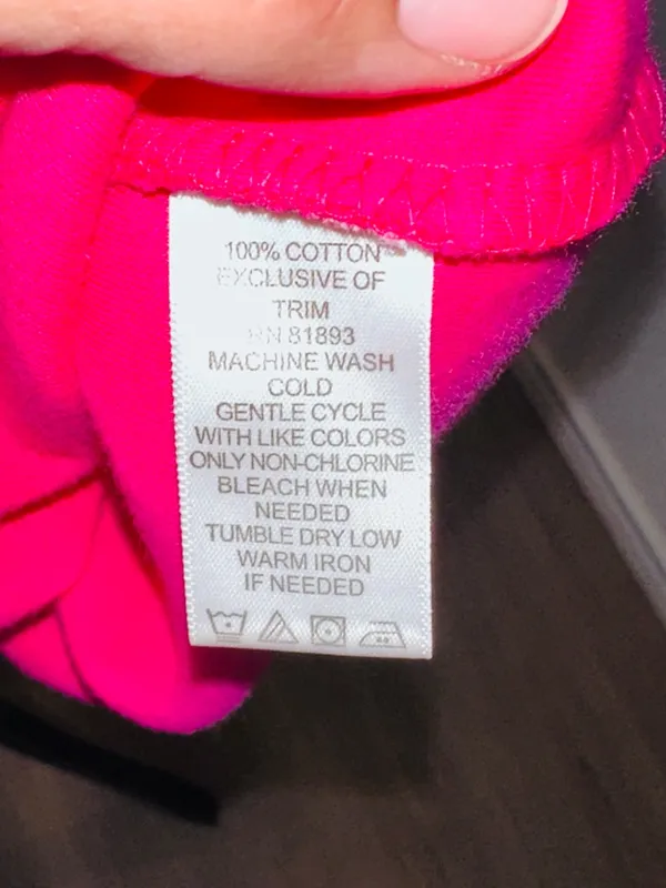Isaac Mizrahi Neon Pink Sleeveless Tank Top - Image 5