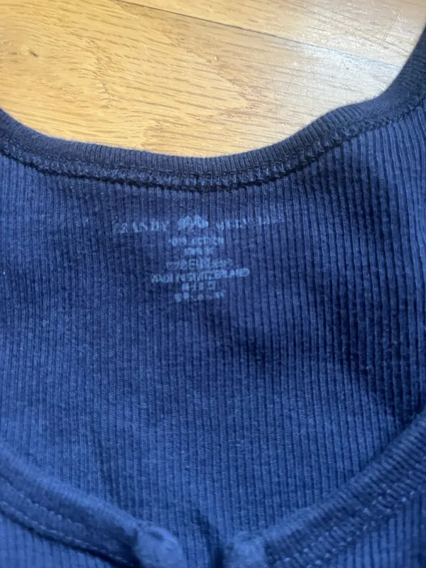 Navy Brandy Melville Tank - Image 2