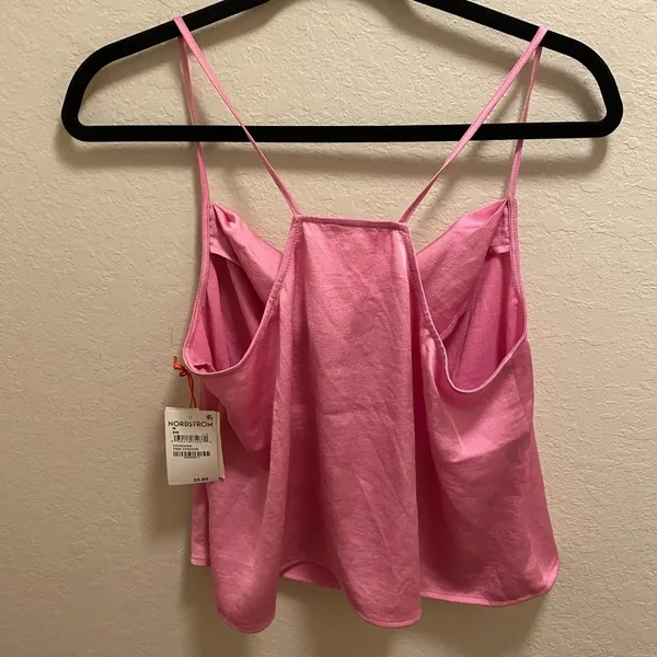 NWT Open Edit Camisole in Pink Crayon - Image 4