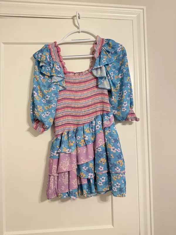 Yvonne & Love Floral Mini Dress - Image 6