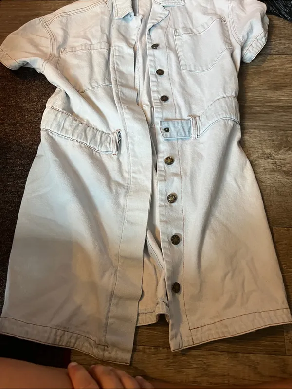 Lioness light blue denim dress size small - Image 4