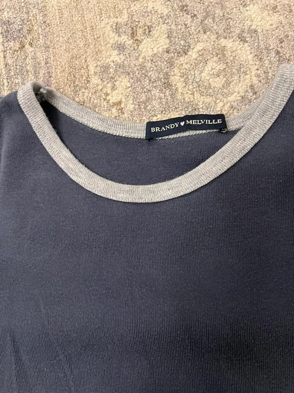 Brandy Melville Brandy Baby Tee - Image 2