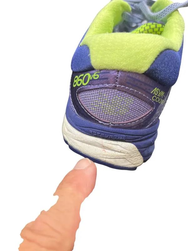 New Balance 9860V6 wms purple low top running casual sneakers sz 8.5 SKU 10501 - Image 15