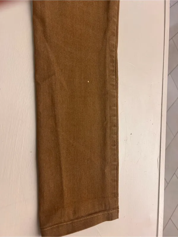 Jeans Prana Caramel Straight-Leg Jeans 2/26 regular inseam - Image 4