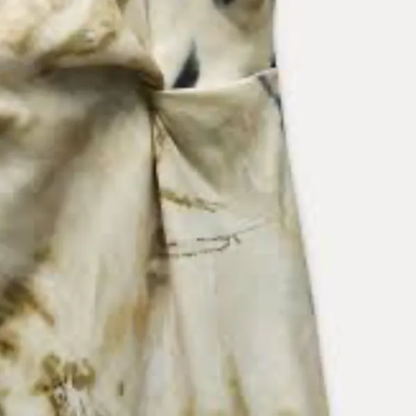 Zara - SATIN EFFECT MIDI DRESS - Image 4