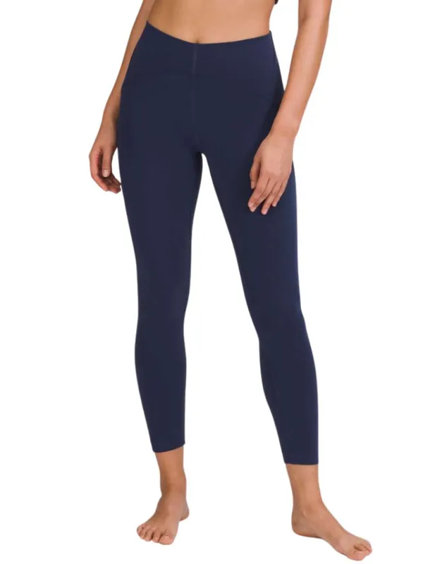 Lululemon Instill High-Rise Tight 25" Womens 6 Night Sea Blue Legging Active Gym - Image 3