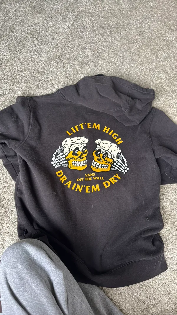 Vans Black Sweatshirt - Image 2
