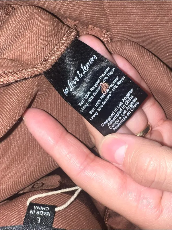 NWT For Love and Lemons Alysa Mini Skirt in Brown - Image 7