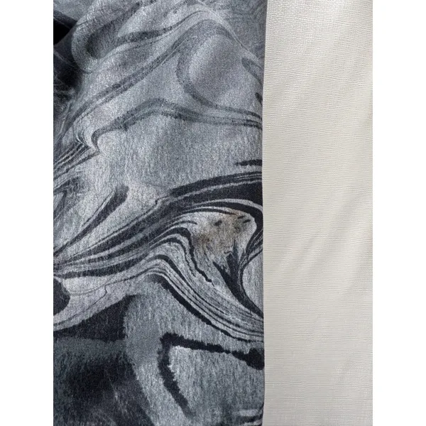 Alo Yoga Leggings Airbrush Women Sz S Gray Marble Athletic Gym Workout Ankle - Image 5