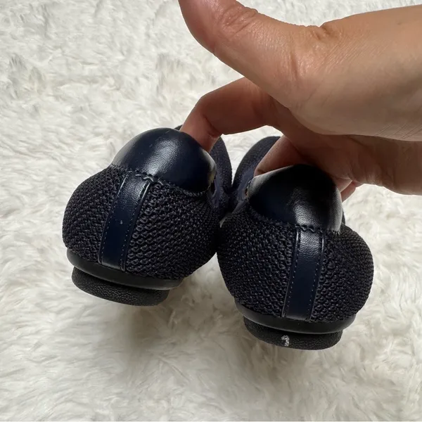 Lands End Navy Blue Ballet Flats Size 7 - Image 8