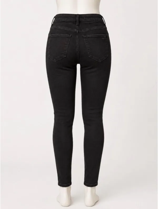 Hollister Black Mid-Rise Super Skinny Jeans - Image 2