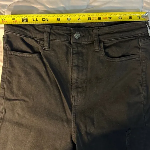 American Eagle Jeans Size 10 Inseam 26 inches Highest Rise Jegging Stretch - Image 4