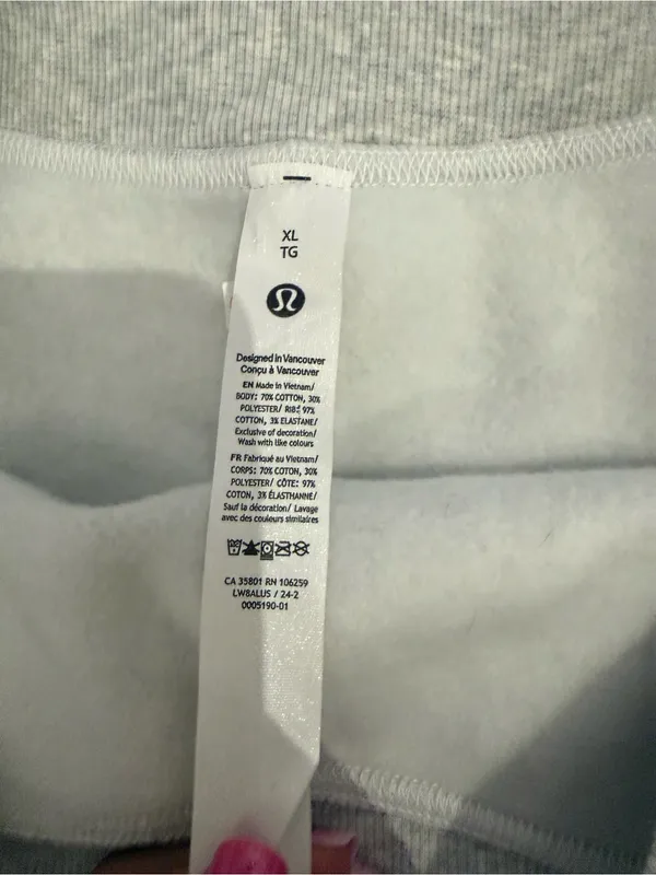 lululemon athletica Heather Light Gray Mini Skirt - Image 4