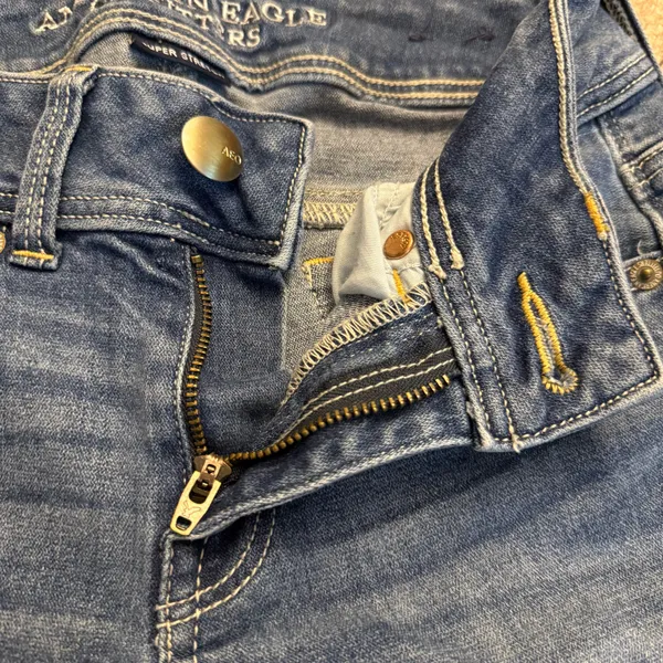 American Eagle Kick Boot Medium Wash Bootcut Jeans  - Image 4