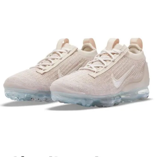 Nike Air Vapormax 2021 Flyknit Phantom-Metallic Sneakers - Image 9