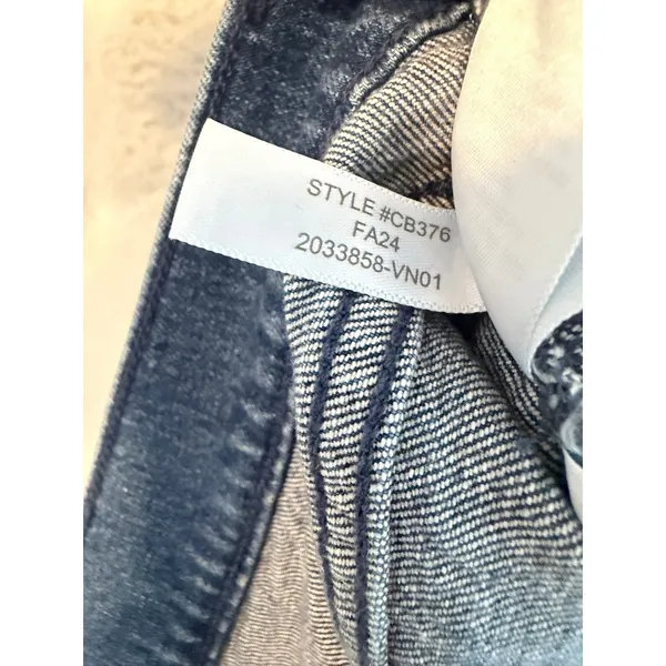 J.Crew Wide-Leg Crop Jeans Medium Wash Denim‎ Blue High Rise 27T Tall - Image 10