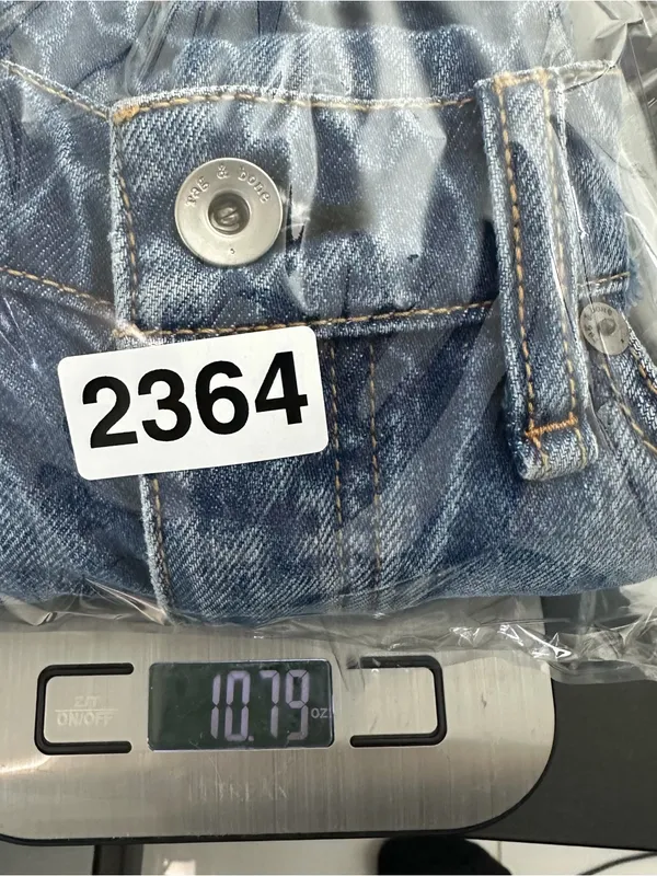 Rag & Bone Dre Low Rise Denim Size 25 Raw Hem Cutoff Shorts - Image 11
