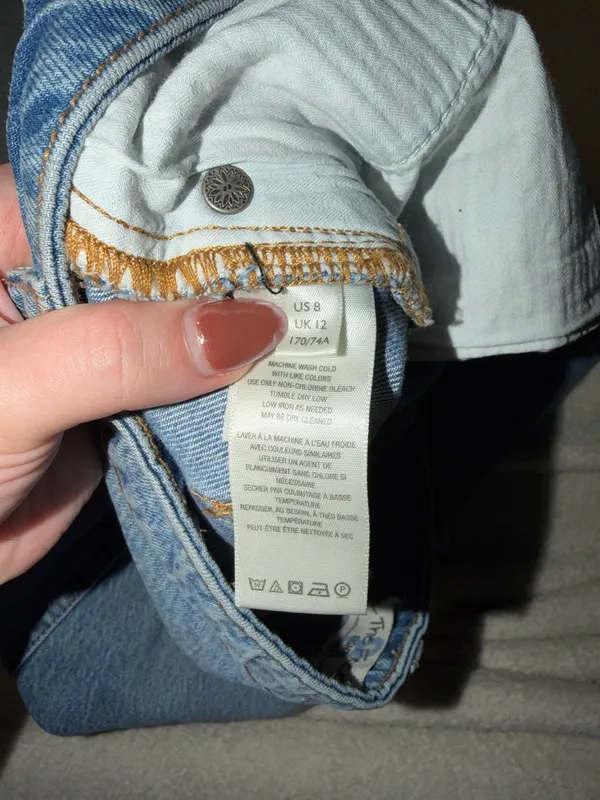 Free people denim skirt - Image 4