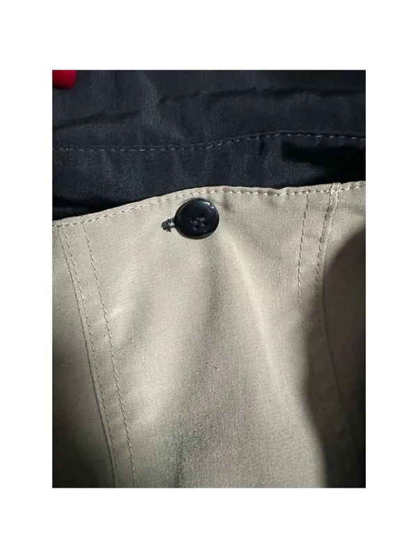 Canvas Black & Beige Utility Jacket 1X - Image 8