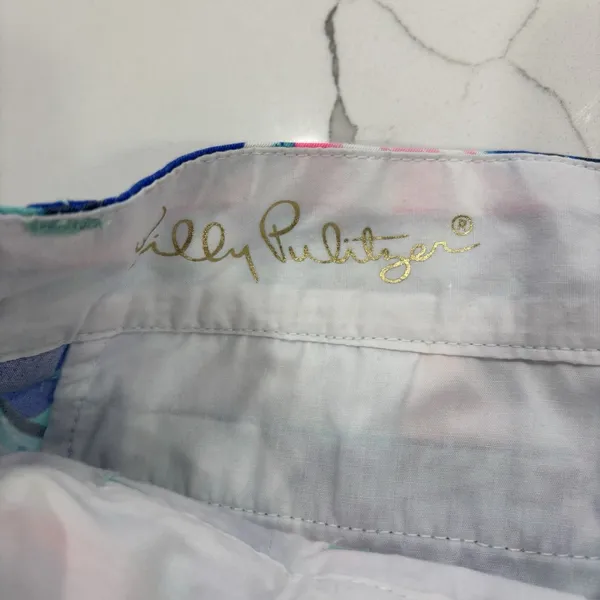 Lilly Pultizer Shorts Womens Size 0 The Callahan 5” Inseam Bright Chino - Image 3