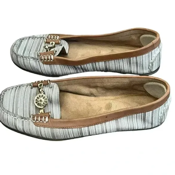 Aerosoles Women's Stripped Loafer‎ Size 9 - Image 2