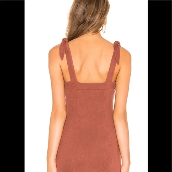 FREE People‎ Bronze Mini Dress Size Large $68 - Image 3