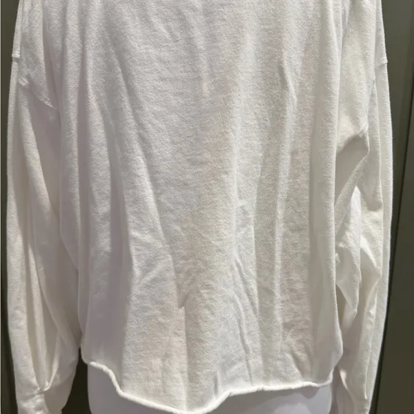Free People White Top Size XS - Image 4