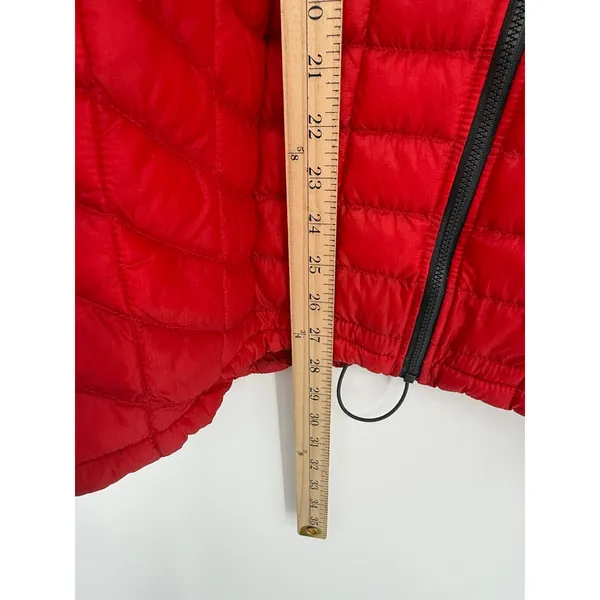 The North Face ThermoBall Insulated Jacket Men’s Large Red Full Zip Packable - Image 7