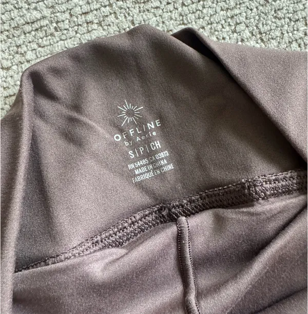 Aerie Brown Ruffled Skort - Image 4