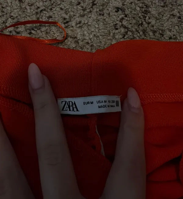 ZARA Ruched Side Body Suit - Image 3
