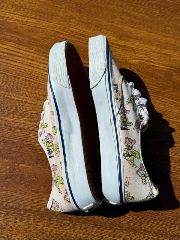 Vans Disney Dopey Print Canvas Sneakers Women’s Casual Shoes Vintage - Image 7