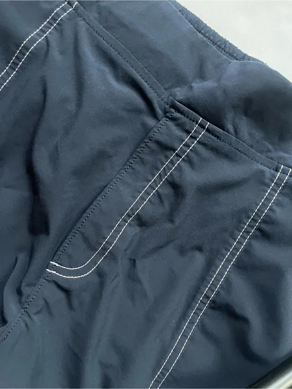 Athleta Dark Blue Jogger Track Pants with Contrast Stitching Size 16 - Image 4