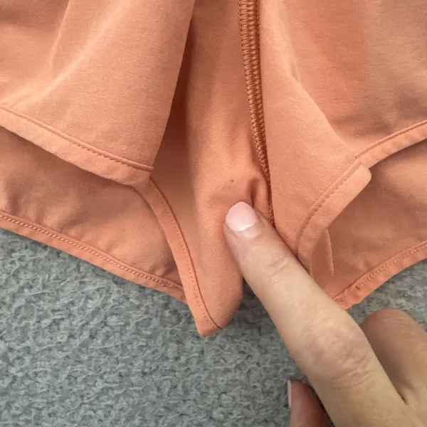Lululemon Hotty Hot Short Low Rise 2.5" Pink Savannah Athletic Women's 6 - Image 2
