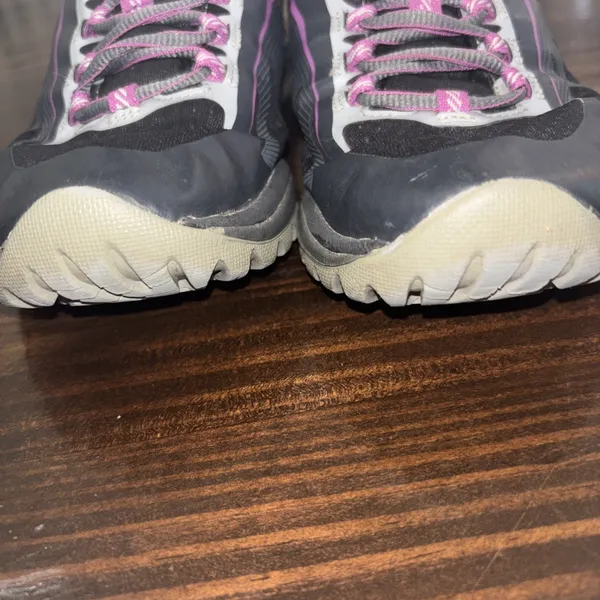 Merrell Siren Edge 3 Sz 7 Black Purple Waterproof Hiking Trail Running Shoes - Image 2