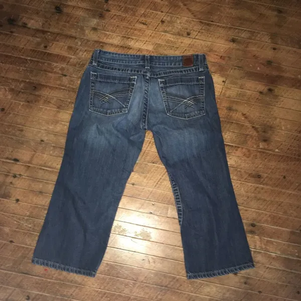 BKE 28 straight leg denim normcore basics beachy capris - Image 2