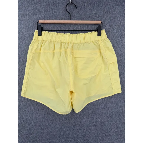 Free People Movement Way Home Shorts Butter Yellow Athletic Running Womens Small - Image 2