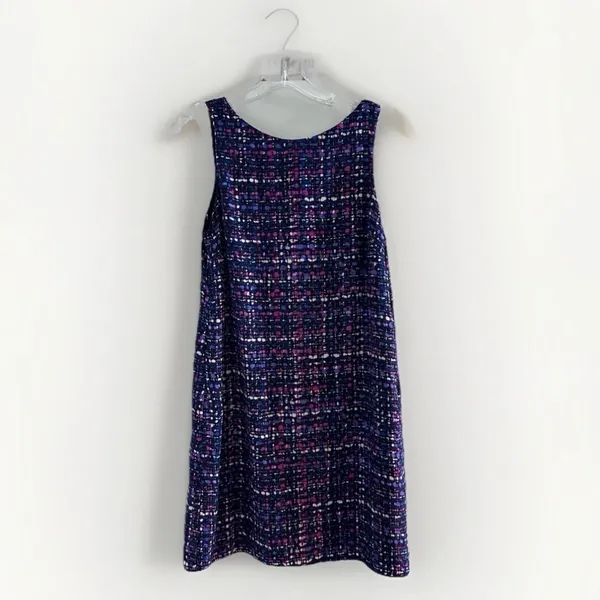 ALICE TRIXIE Women's 100% Silk‎ Casual Satin Summer Resort Shift Dress Size M - Image 4