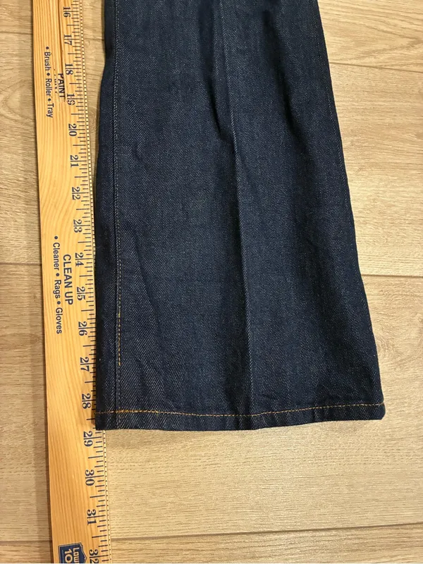 NWT Madewell Women’s Petite Vintage Flare Jean Rinse Wash Rigid Size 26P - Image 5