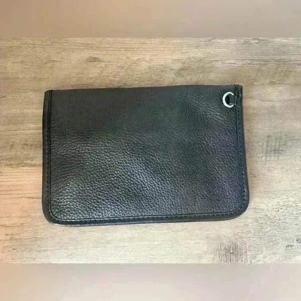 Michael Kors Black Leather‎ Clutch Wristlet Wallet - Image 6