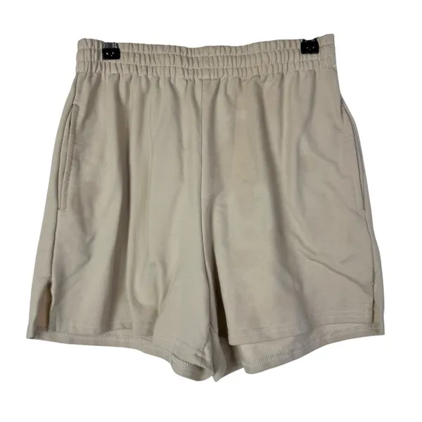 Boutique‎ Automet Light Brown High Rise Sweat Shorts M - Image 2