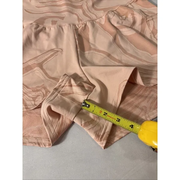 NEW Gymshark Womens Power Jacquard Pink Shorts Pockets Size Medium‎ - Image 8