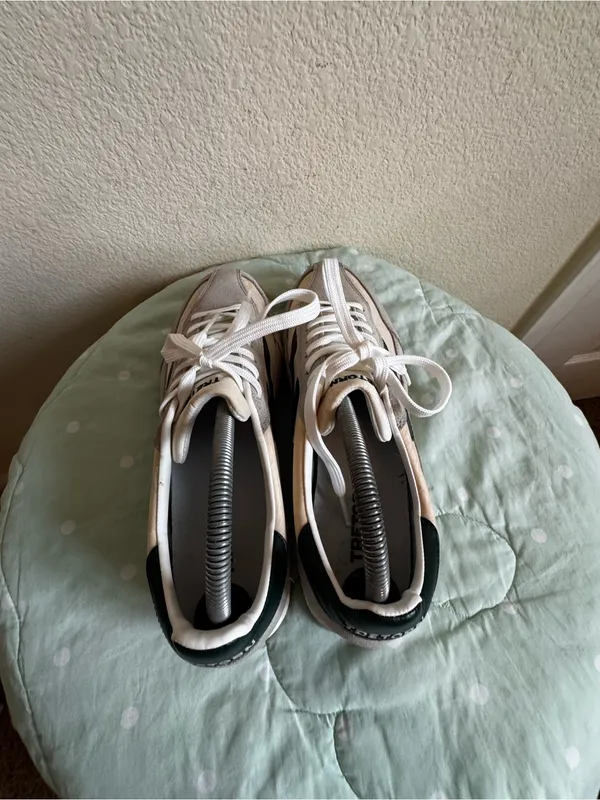 Tretorn White, gray and green Sneakers Womens 9.5 - Image 8