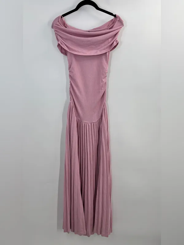 LIONESS x REVOLVE Field Of Dreams Maxi in Cameo Blush - Image 7